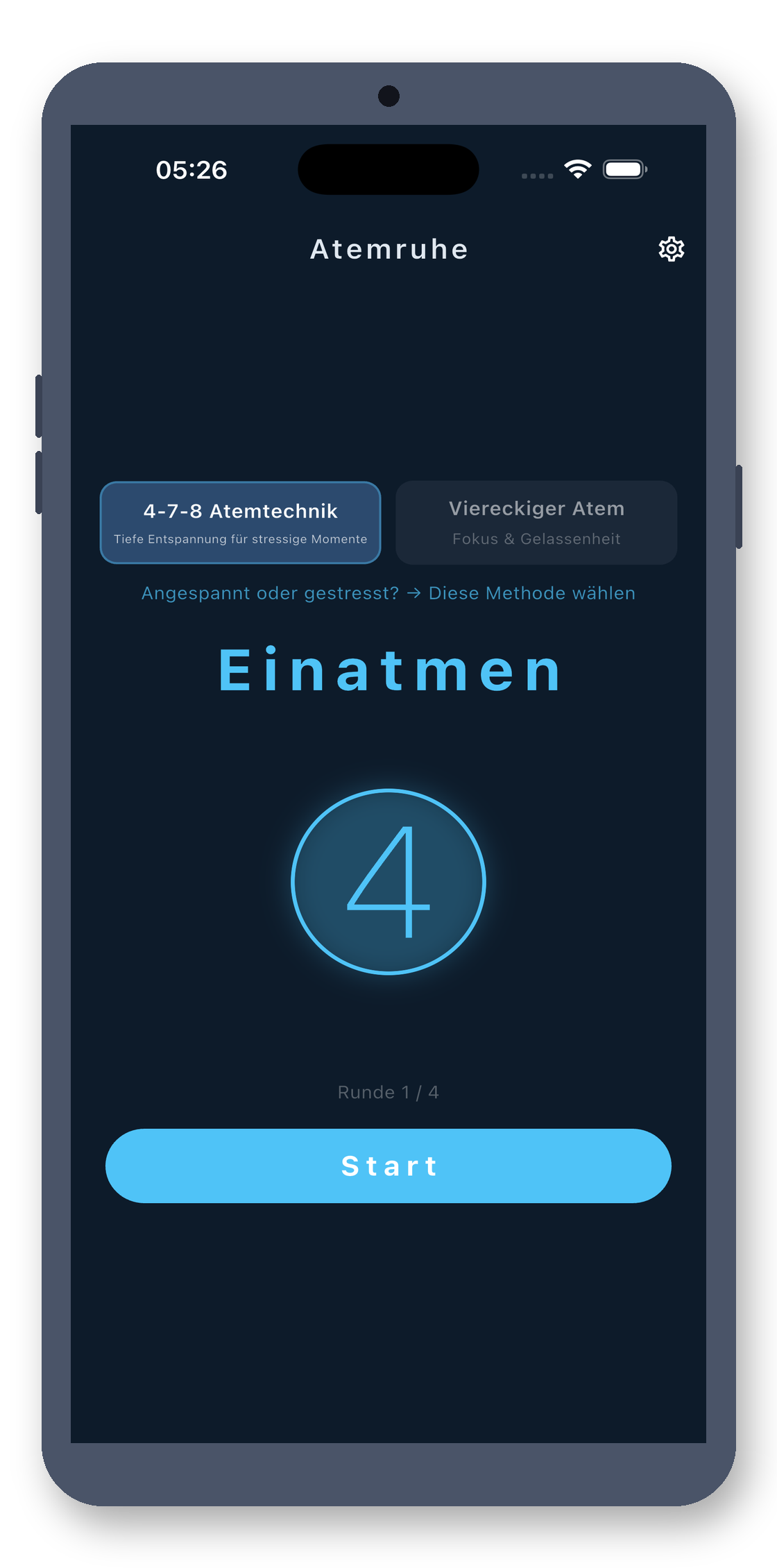 breath_pacer 01_home_de screenshot