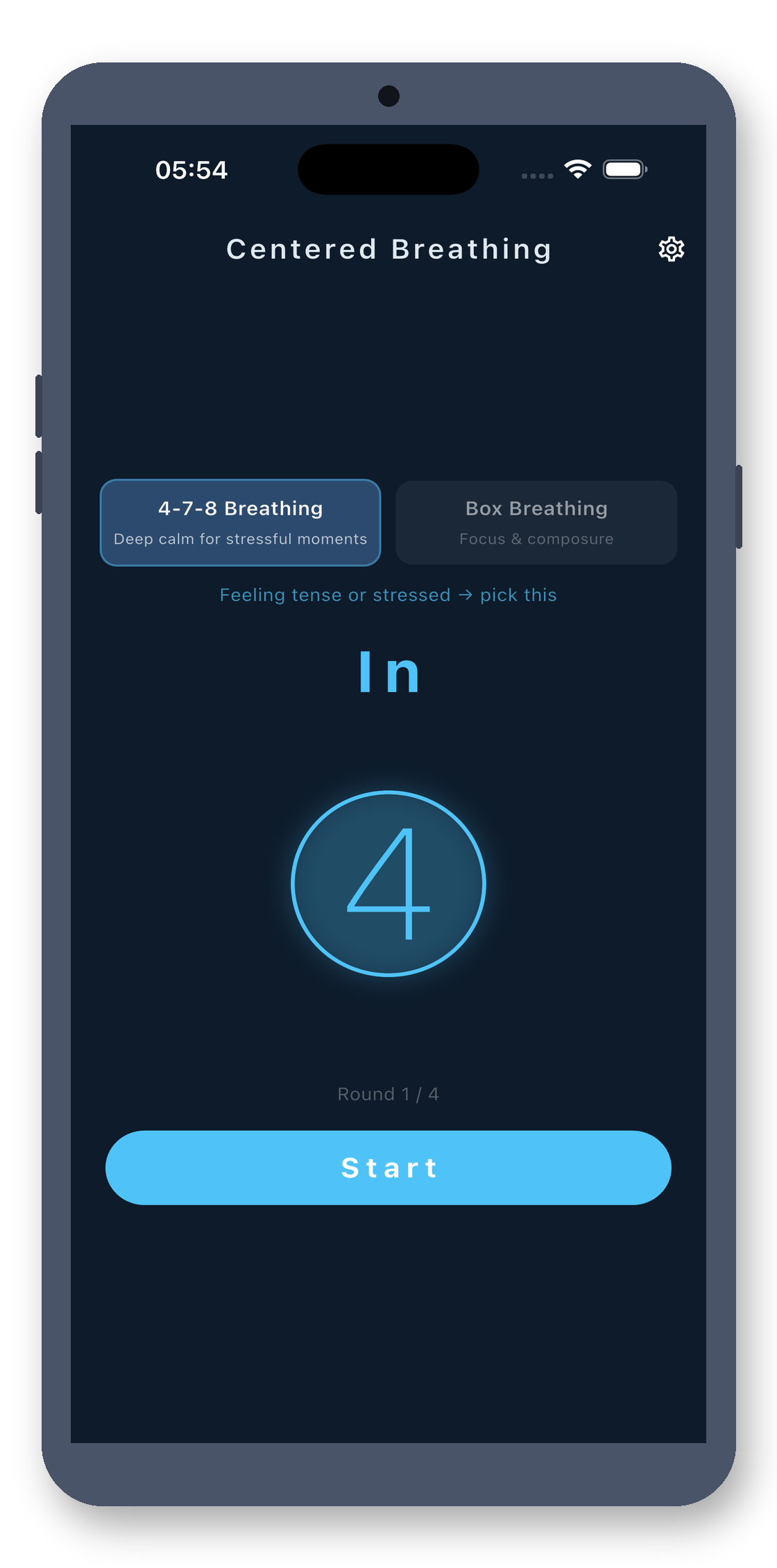 breath_pacer 01_home_en screenshot