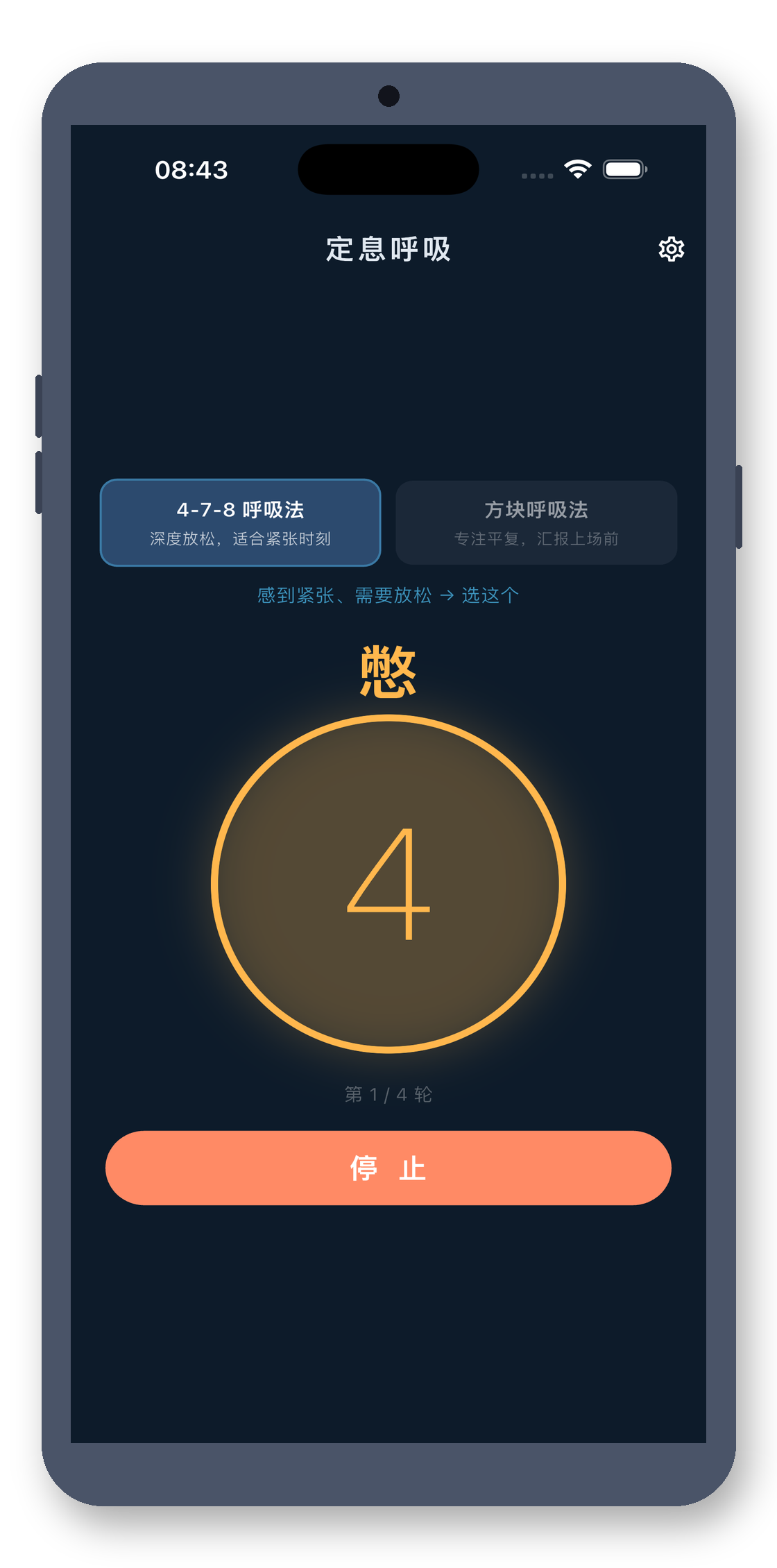 breath_pacer 03_hold 真机截图