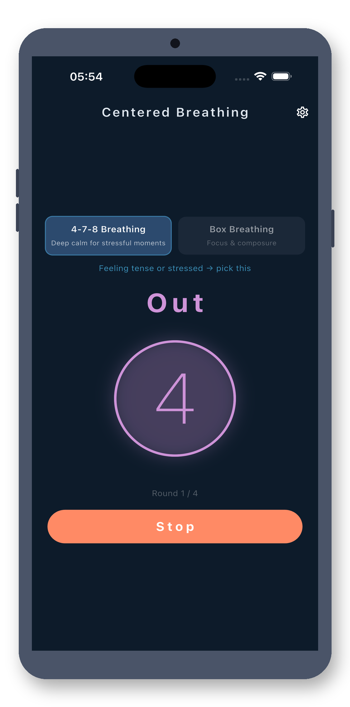 breath_pacer 04_exhale screenshot