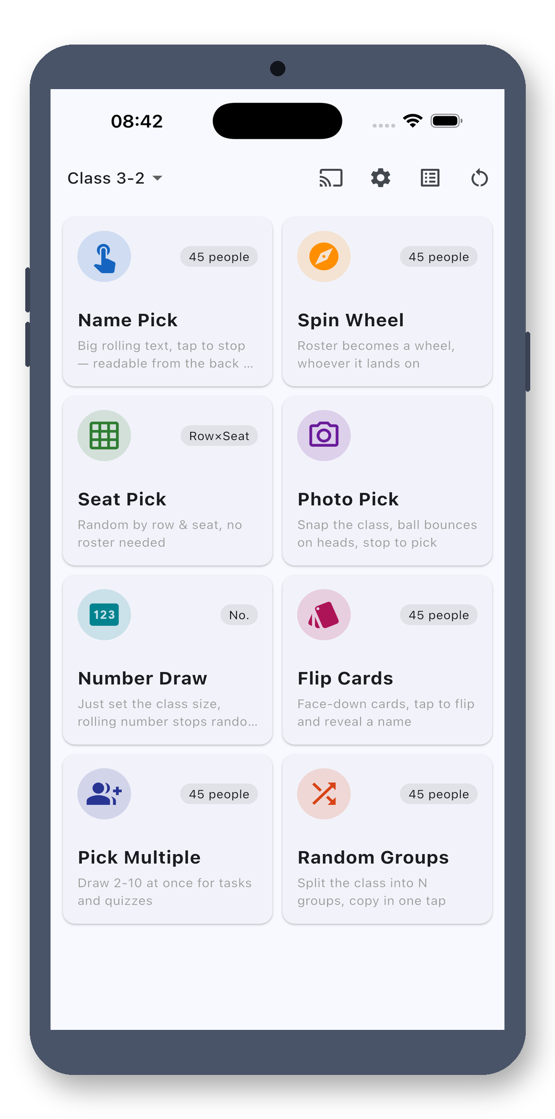 class_picker 01_home_en screenshot