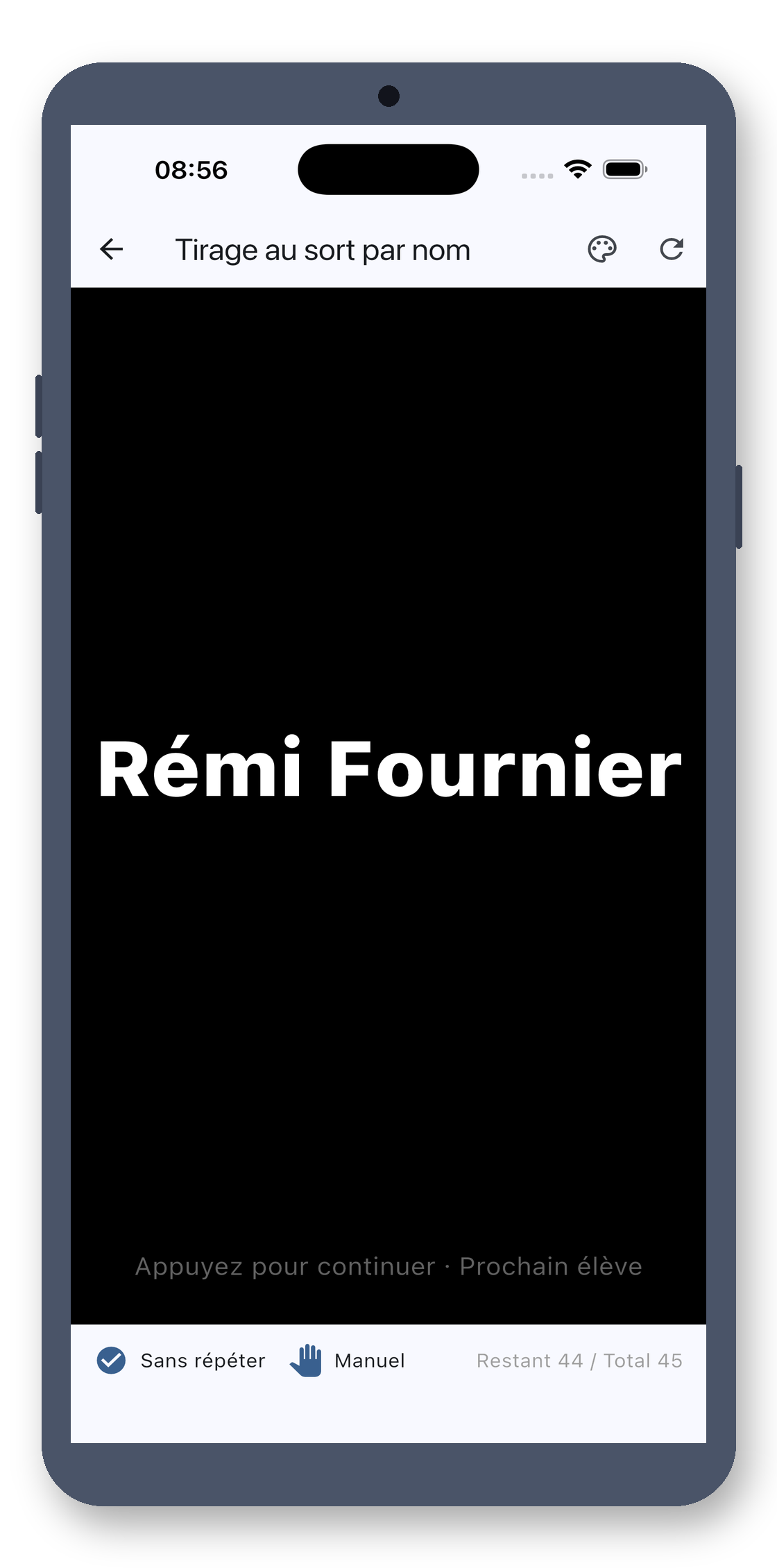 class_picker 02_name_fr screenshot