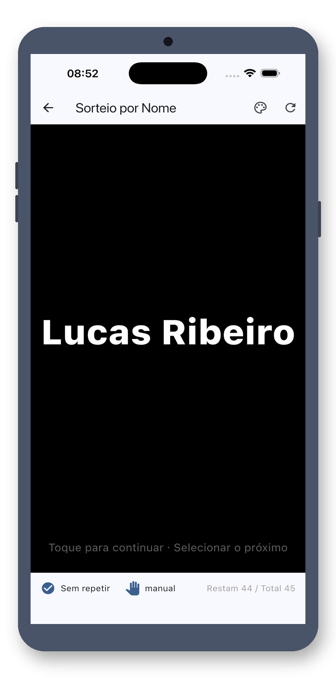 class_picker 02_name_pt screenshot