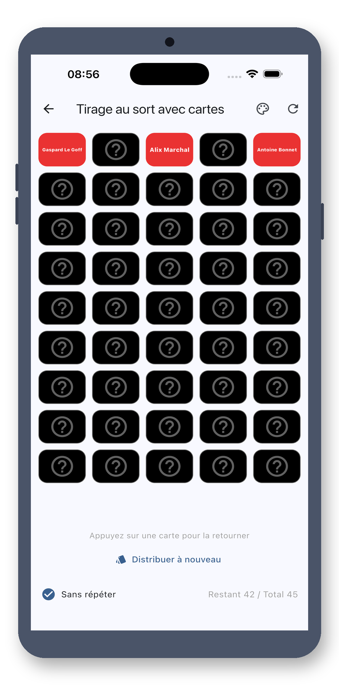 class_picker 05_card_fr screenshot