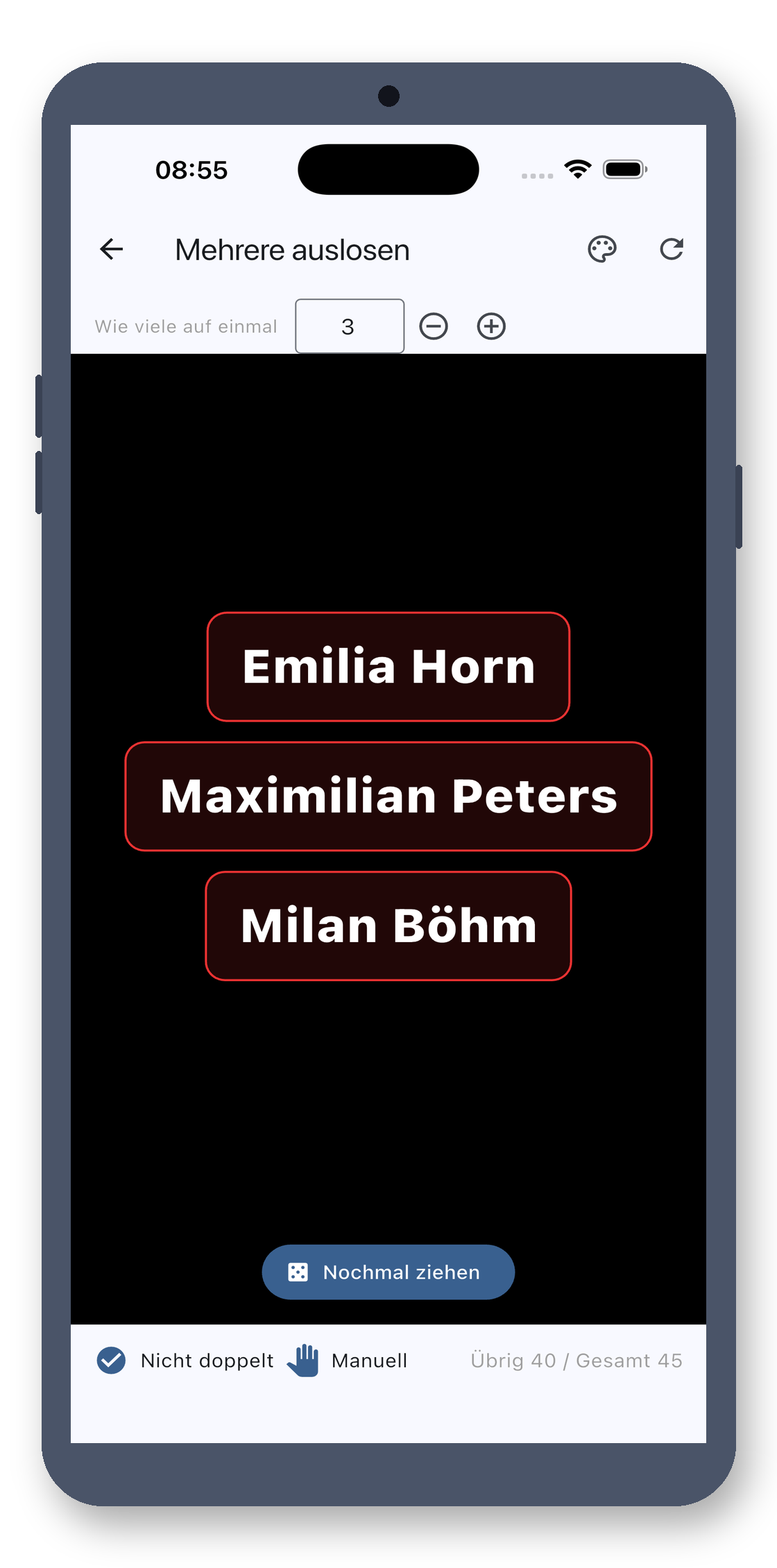 class_picker 06_multi_de screenshot