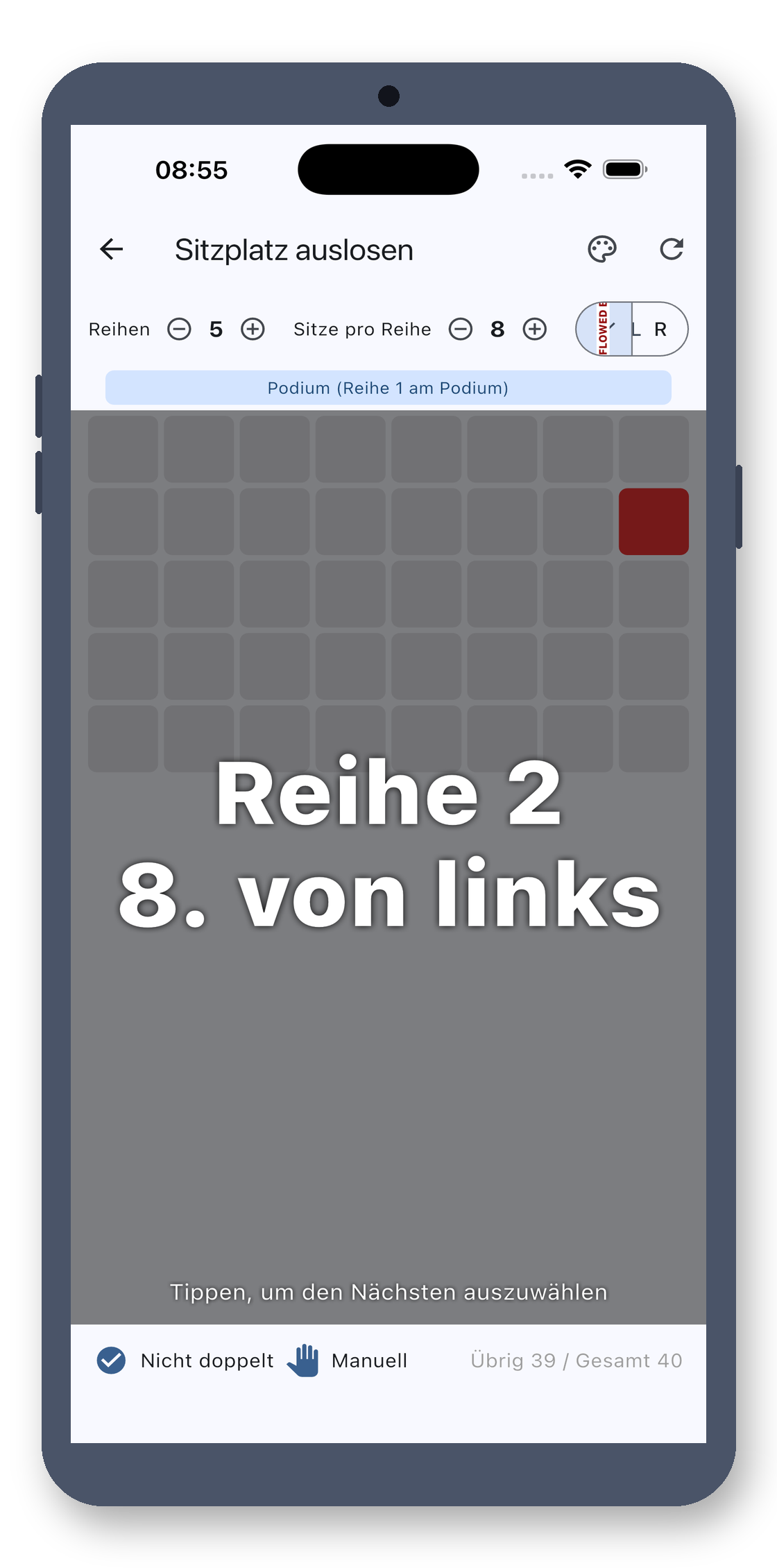 class_picker 08_seat_de screenshot