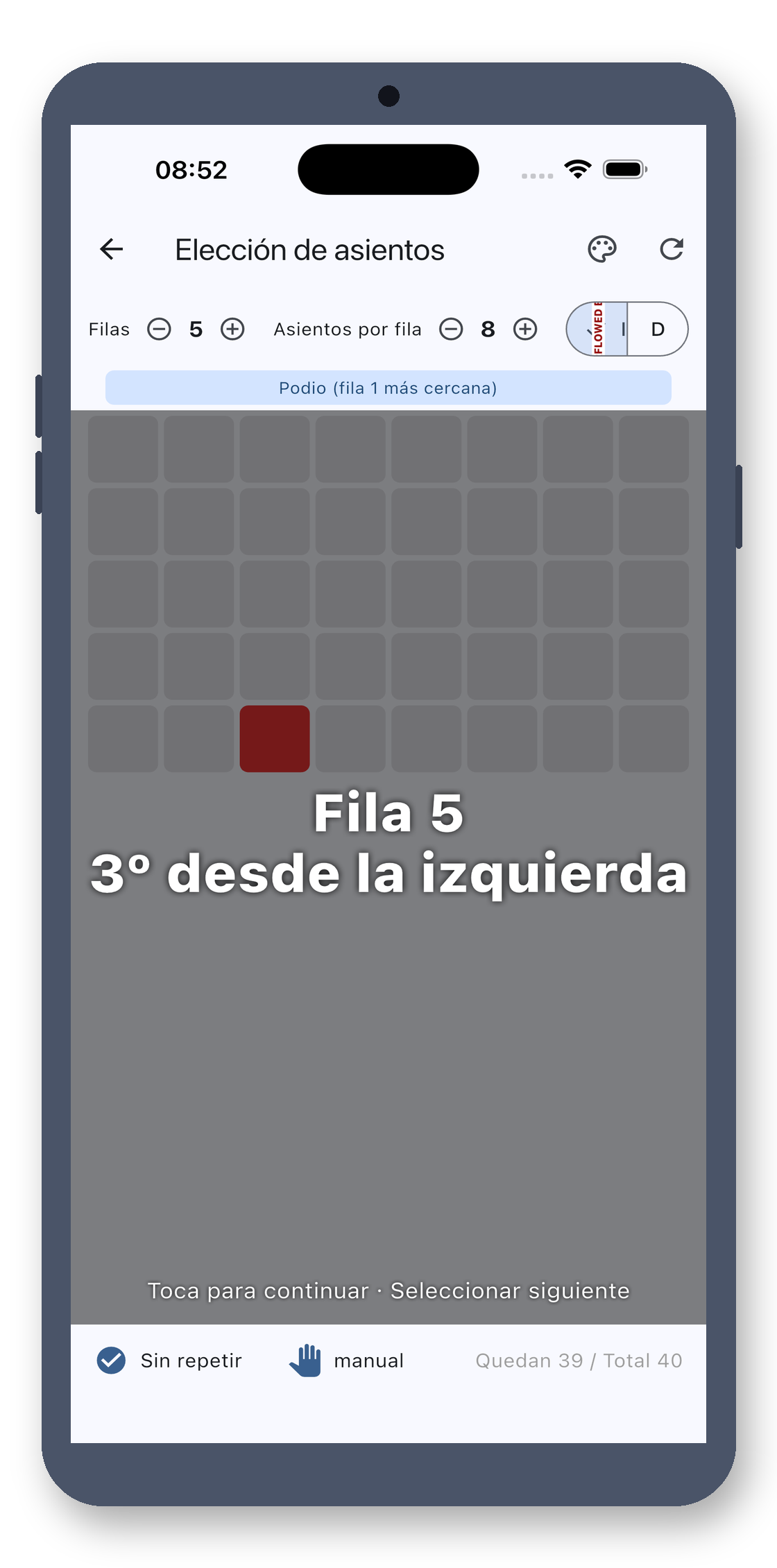 class_picker 08_seat_es screenshot