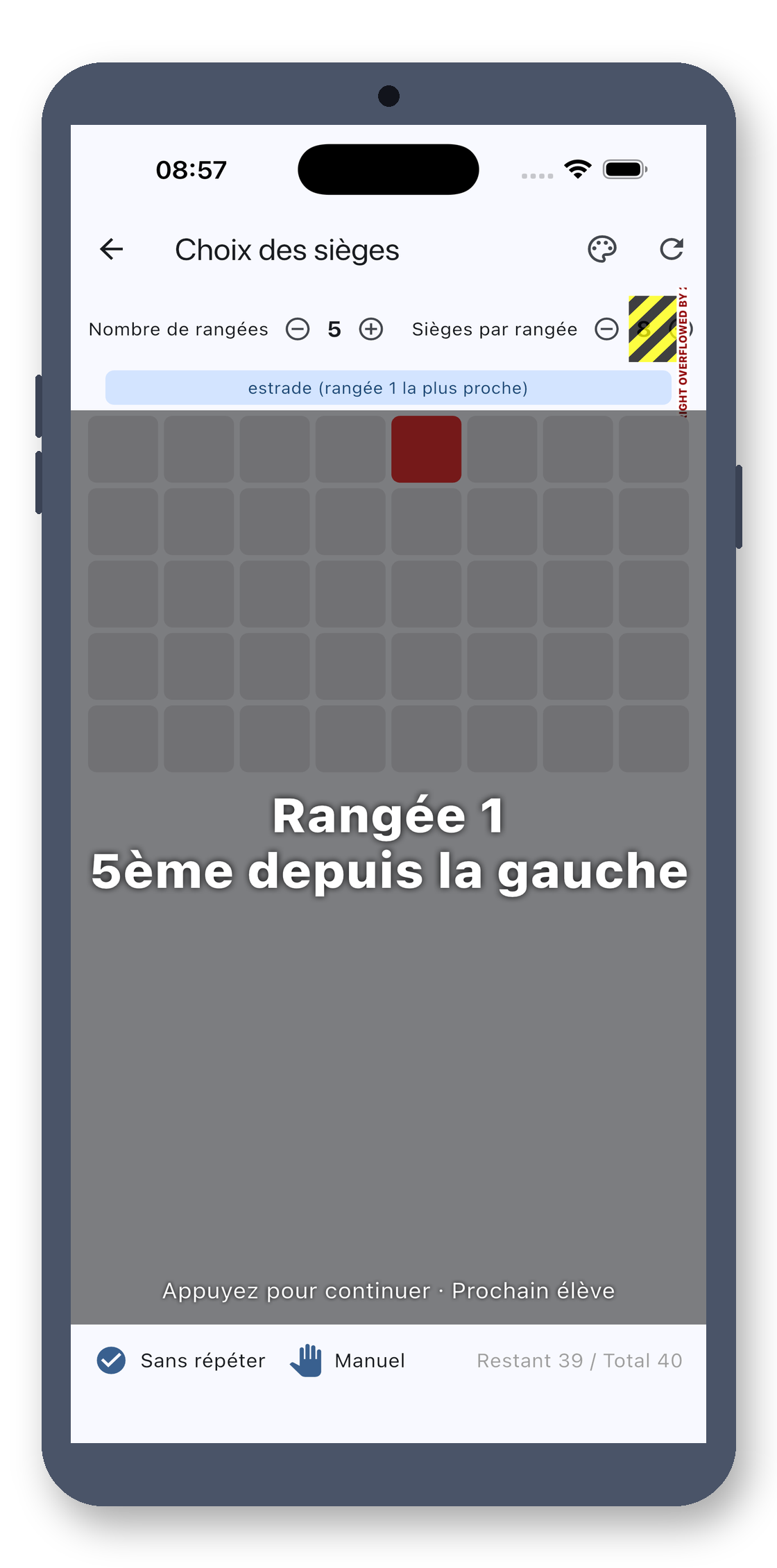 class_picker 08_seat_fr screenshot