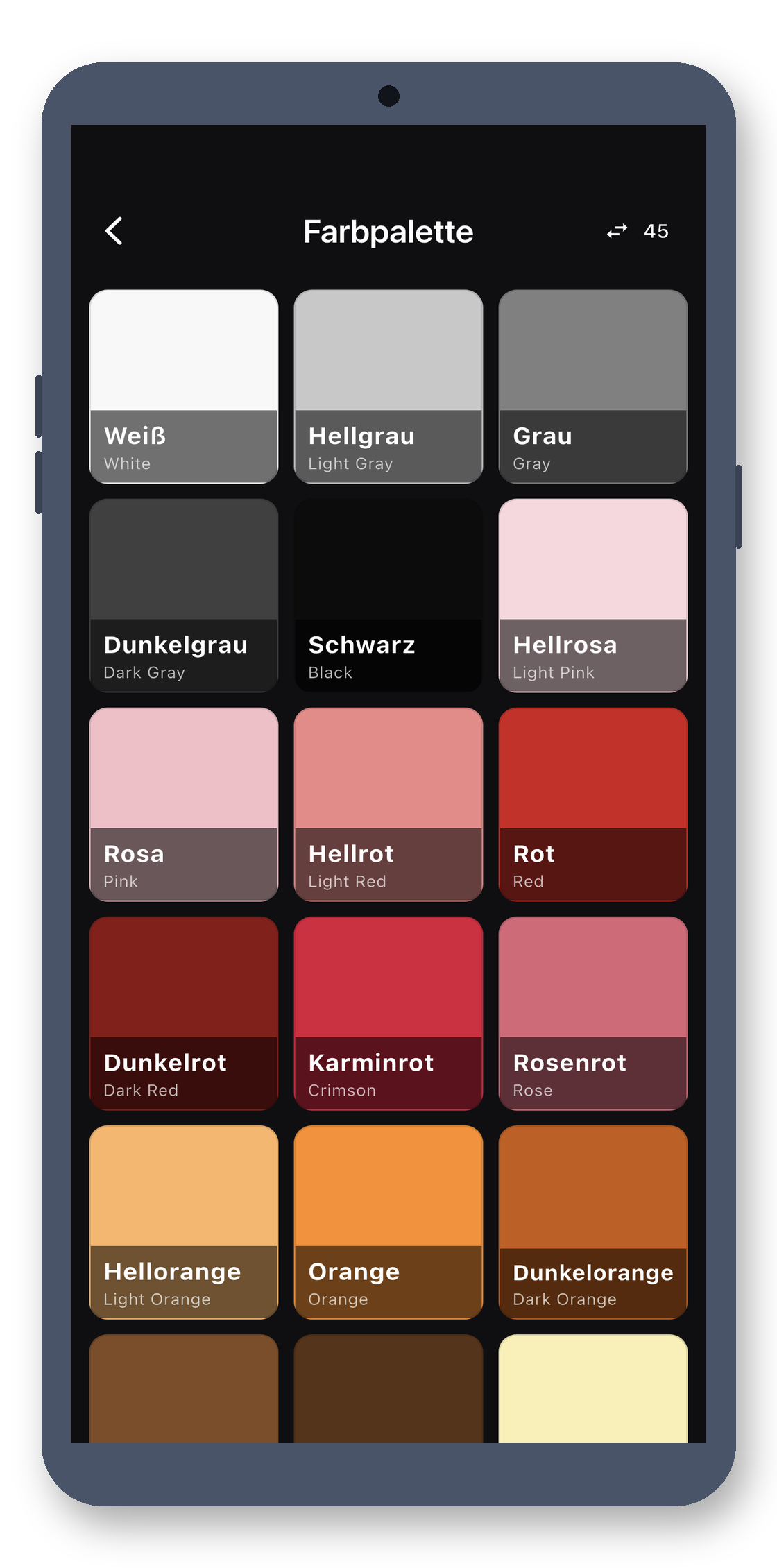 color_teller 02_color_card_de screenshot