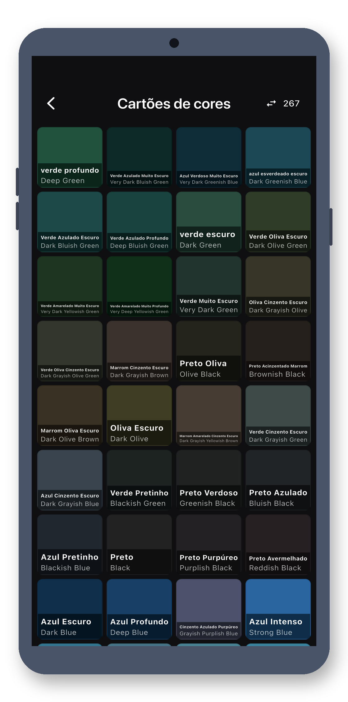 color_teller 03_detailed_card_pt screenshot