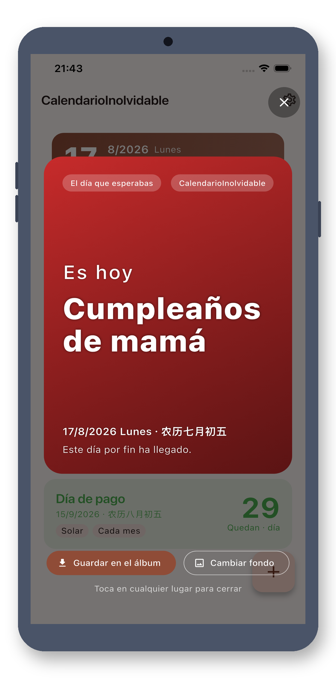 day_counter 06_celebration_es screenshot