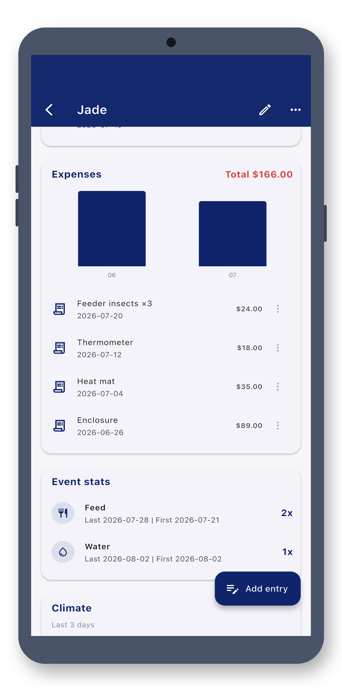 exotic_pet_log 06_cost_en screenshot