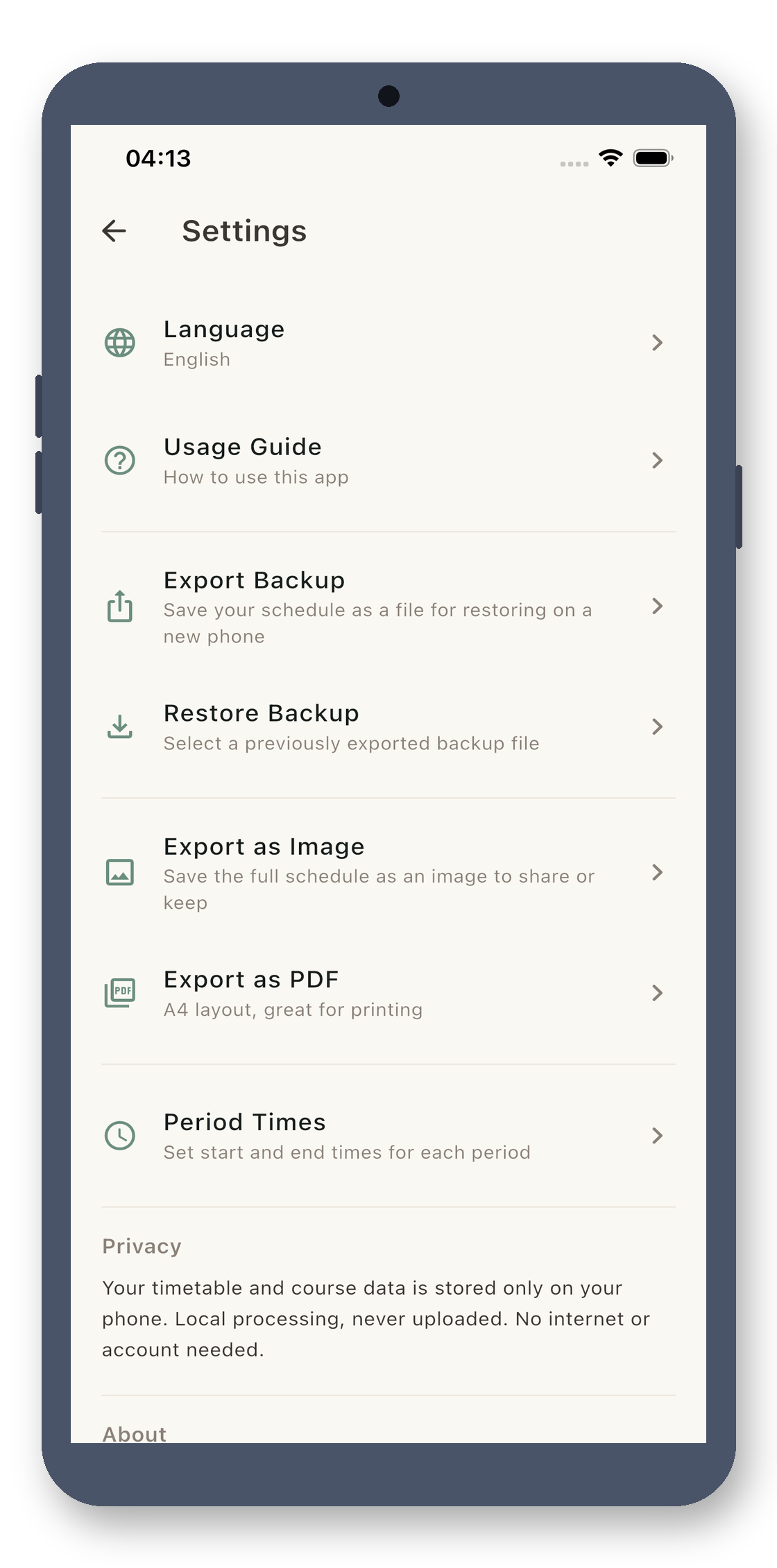 local_timetable 08_settings_en screenshot